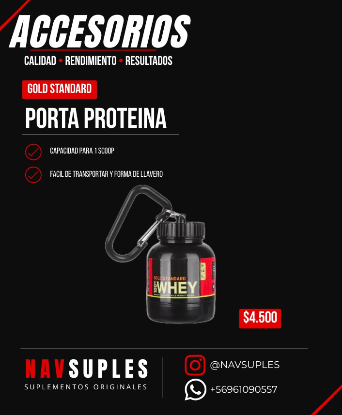 Porta proteína Gold Standard
