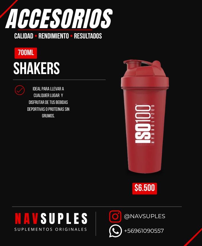 Shaker 700ml ISO100