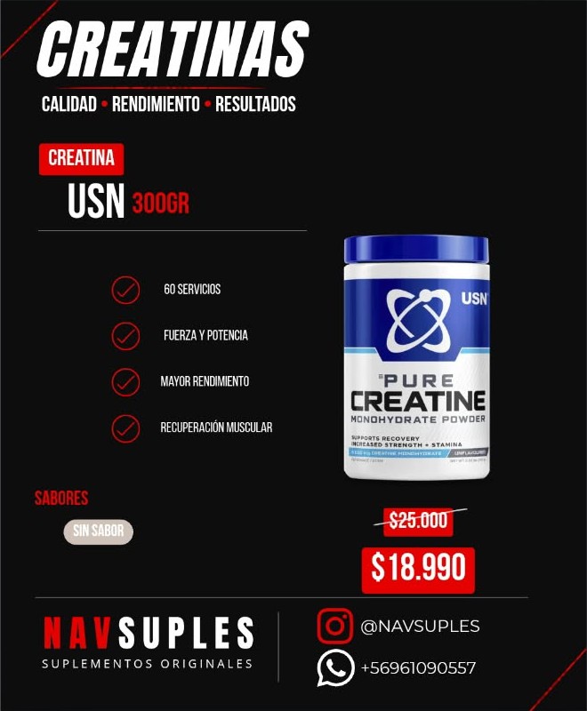 USN Pure Creatine 300gr