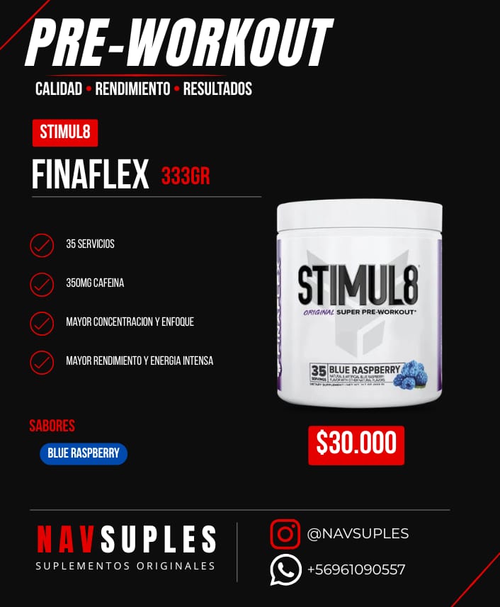 Finaflex Stimul8 Pre-Workout 333gr