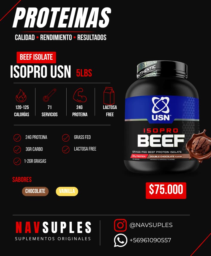USN Isopro Beef Isolate 5lbs