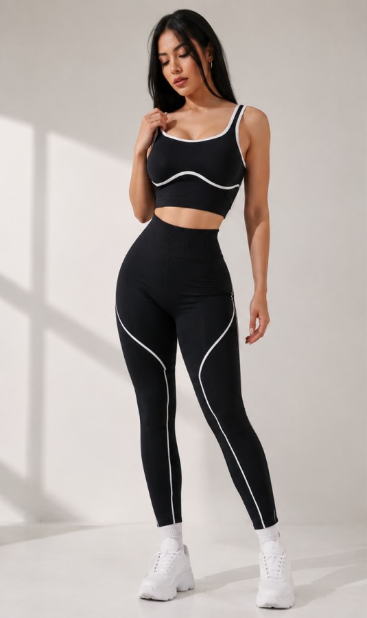 Conjunto deportivo largo Con push up — Mod. 1
