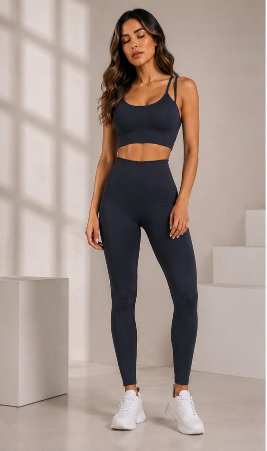 Conjunto deportivo largo Con push up — Mod. 3