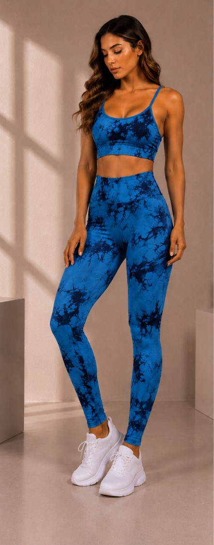 Conjunto deportivo largo Con push up — Mod. 11