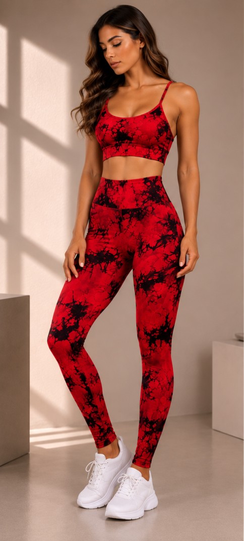 Conjunto deportivo largo Con push up — Mod. 12