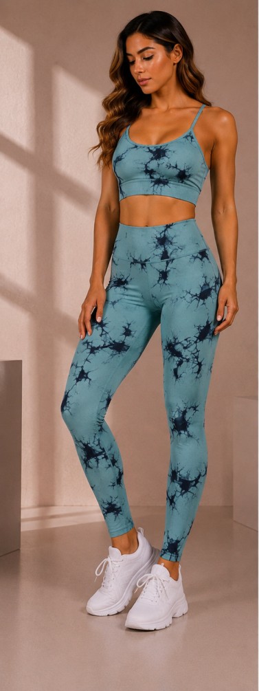 Conjunto deportivo largo Con push up — Mod. 13