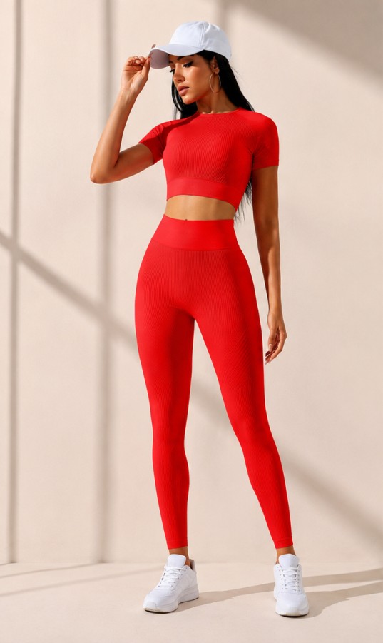 Conjunto deportivo largo Con push up — Mod. 22