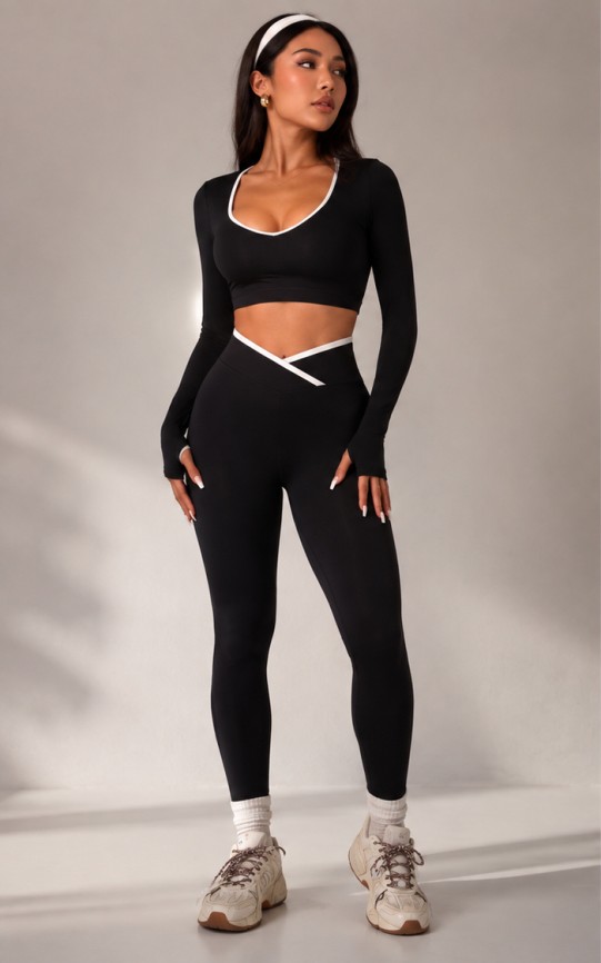 Conjunto deportivo largo Con push up — Mod. 29