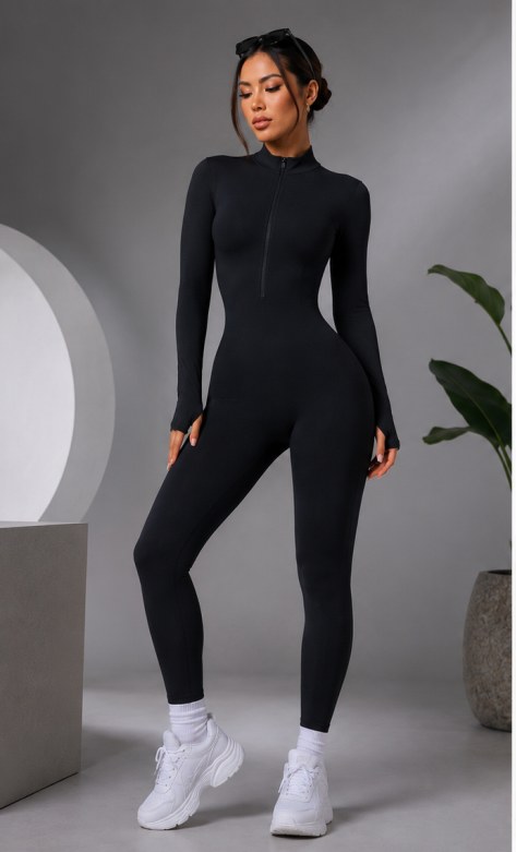 Enterito deportivo largo Con push up — Mod. 7