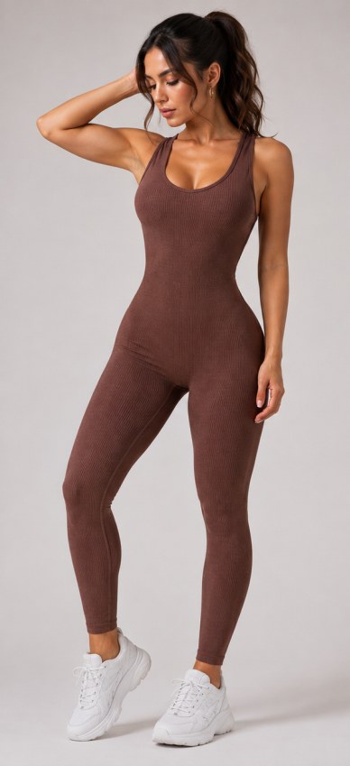 Enterito deportivo largo Sin push up — Mod. 10