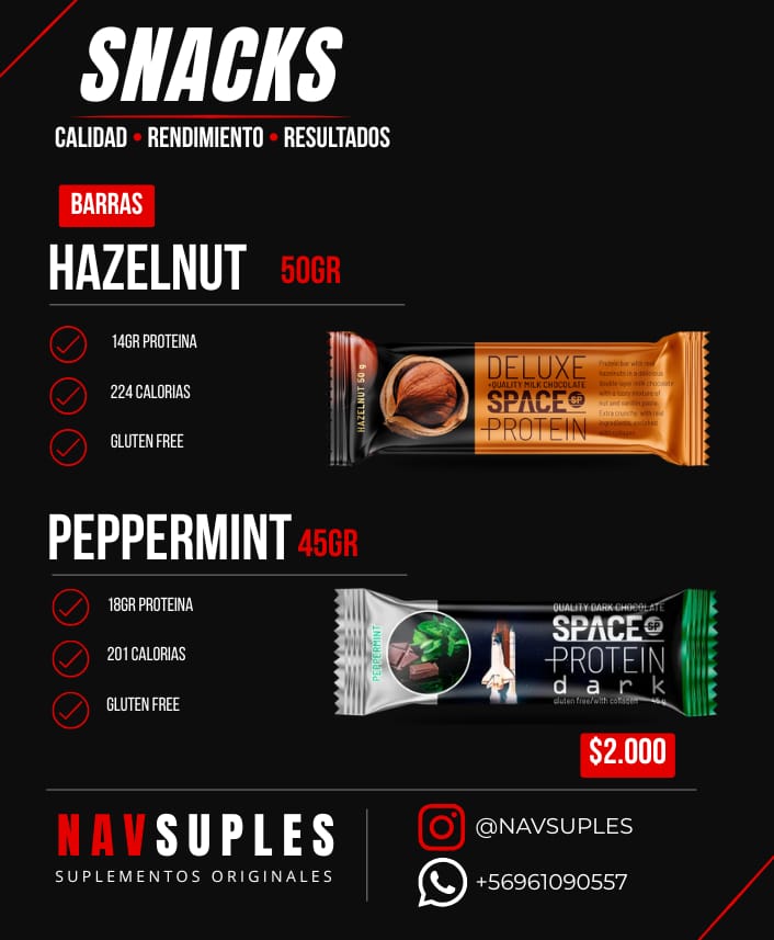 Barra Hazelnut y Peppermint